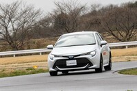 「トヨタ・カローラ スポーツ」に225/40R18サイズの「パイロットスポーツ5」を装着して性能を試す。