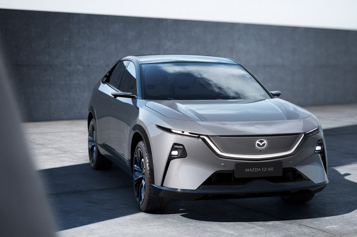 2025年4月の上海ショーで発表された「EZ-60」。「EZ-6」に次ぐ新エネルギー車の第2弾で、こちらはクロスオーバーSUVとなっている。