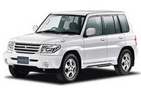 三菱「パジェロイオ」一部改良の画像