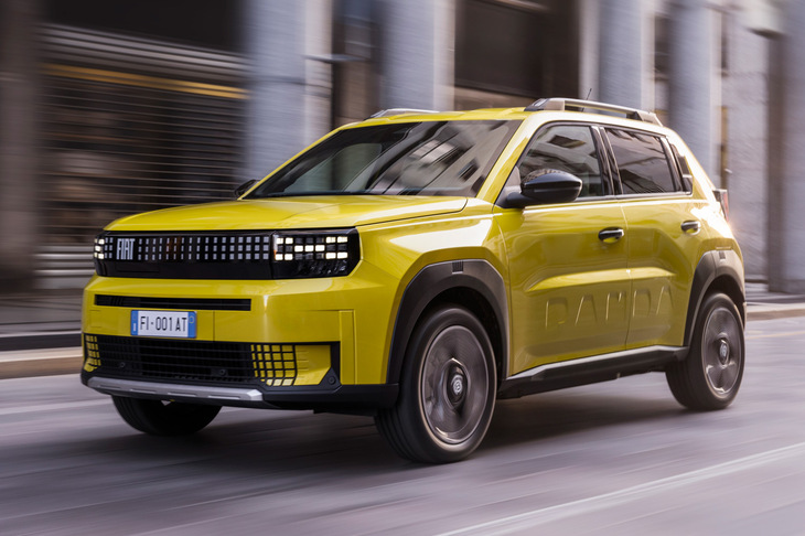 2024年7月に発表された「フィアット・グランデパンダ」。