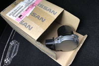 今回の故障により交換したクラッチモーター。これ、ひょっとして日産製なのか? もしもそうだとしたら、壊れちゃダメだろ(笑)。