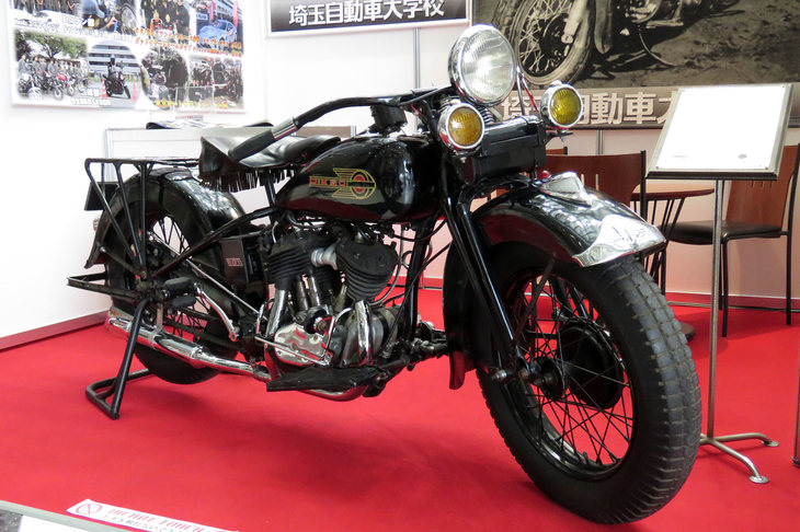 「陸王」とは、日本でライセンス生産されたハーレーダビッドソンのこと。1200ccと750ccの、2種類が存在したという。