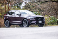 2025年6月に国内導入が発表された「ボルボXC60」の一部改良モデルに試乗。今回は外部充電が可能なハイブリッドシステムを搭載する最上級モデル「XC60ウルトラT6 AWDプラグインハイブリッド」を山岳路に連れ出した。