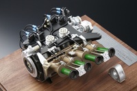 「マツダ787B」の4ローターエンジン、6分の1スケールで発売