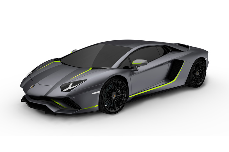 2021年の生産終了が予定されている「アヴェンタドールS」の集大成とされる限定車「アヴェンタドールS ジャパンリミテッドエディション」。「クーペ」(写真)とオープントップ「ロードスター」の2タイプで、合わせて7台が販売される。