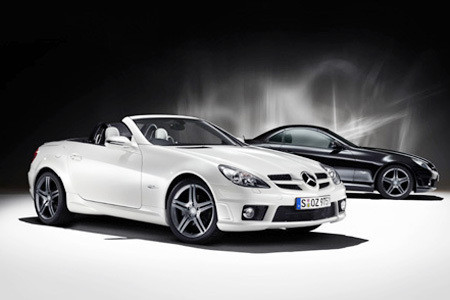 メルセデスベンツ　　SLK メルセデス・ベンツ「SLK」に、白と黒の限定車が登場 【ニュース】 - webCG