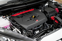 1.6リッター3気筒ターボの「G16E-GTS」を搭載。最高出力304PS、最大トルク400N・mを生み出す。