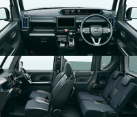 「タント カスタム」はインテリアの意匠も変更された。