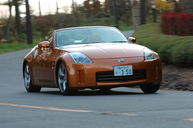 【スペック】全長×全幅×全高=4315×1815×1325mm/ホイールベース=2650mm/車重=1600kg/駆動方式=FR/3.5リッターV6DOHC24バルブ(280ps/6200rpm、37.0kgm/4800rpm)/価格=448万3500円(テスト車=481万6350円/カーウィングスナビゲーションシステム(DVD方式)+ETCユニット=29万6100円/運転席・助手席SRSサイドエアバッグシステム=3万6750円)