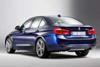 「BMW 340iスポーツライン」のリアスタイル。