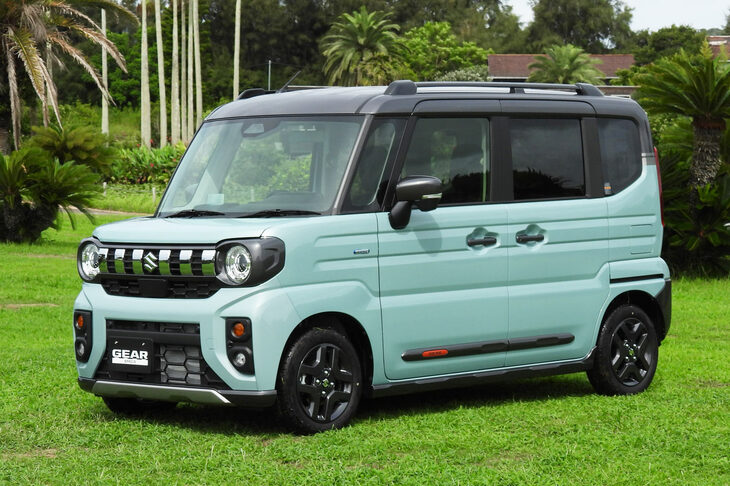 スズキ・スペーシア ギア ハイブリッドXZターボ(エクステリア)