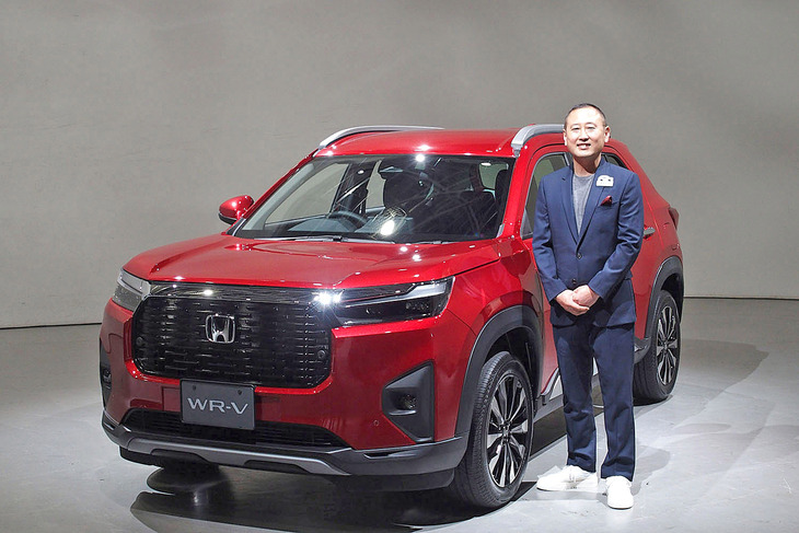 「WR-V」の開発を指揮した本田技研工業 四輪事業本部 四輪開発センターの金子宗嗣さん。