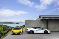 「Lamborghini Summer Days 2026」の参加者が宿泊したTAYUTA。有明海に浮かぶ高杢島(たかもくじま)を眼下に見下ろす、上天草有数のラグジュアリーホテルとして知られる。