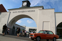 これは、ミュンヘンにあるBMWの歴史車両部門「BMWグループクラシック」の社屋。創業期の建物のひとつを用いている。