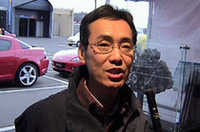 【写真上】新型ロータリーエンジン「RENESIS(レネシス)」
【写真下】パワートレイン開発本部 第2エンジン開発部RE設計グループ主幹の田島誠司氏