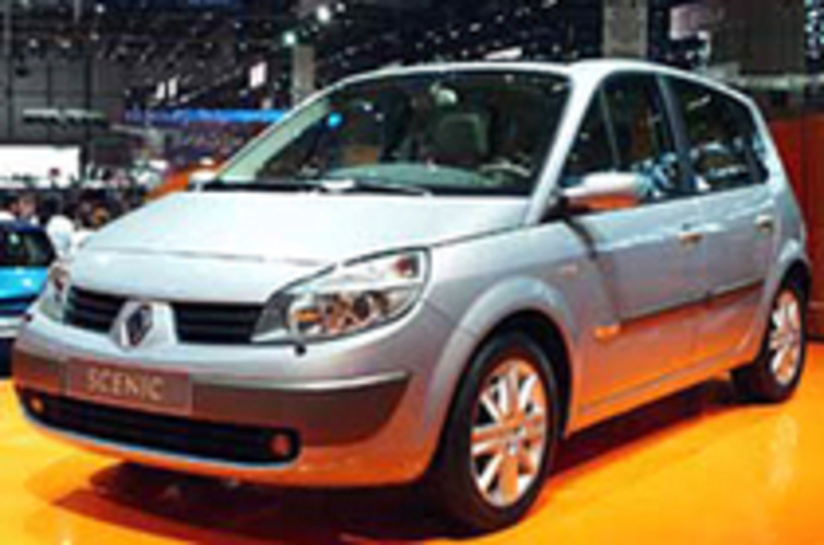 ルノー「セニックII」「メガーヌIIクーペカブリオレ」【ジュネーブ