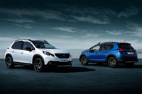 ブラックパーツで飾った「プジョー2008」の特別仕様車発売の画像