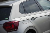 新型「ポロ」を特徴付けているのは、ボディーのいたるところに配された、シャープなキャラクターラインだ。