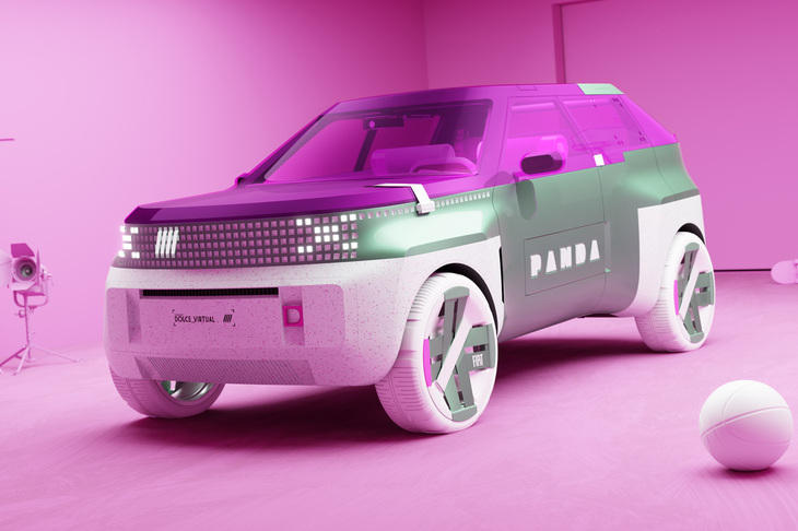 「グランデパンダ」の元となったコンセプトモデルの「コンセプト シティーカー」。読者諸氏の皆さんは、どう思います?
