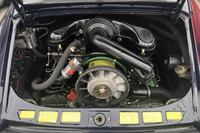 1969年式「911E」は、901/09型と呼ばれる2リッター水平対向6気筒エンジンを搭載。最高出力140PS/6600rpm、最大トルク175N・m/4500rpmを発生する。