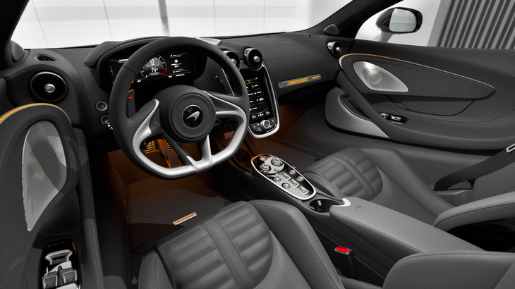 「ロトンダ」カラーのモデルのインテリア。