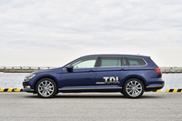 「フォルクスワーゲン・パサート」のディーゼル車には、セダンとワゴン、2つのボディータイプが用意される。今回は、ワゴンに試乗した。