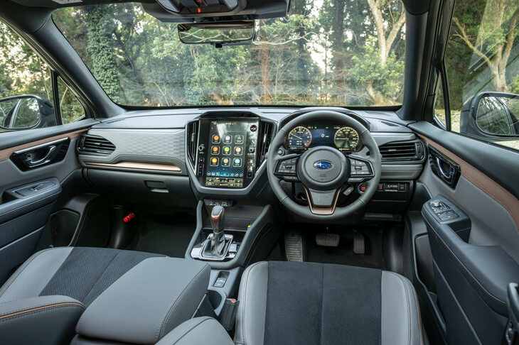 スバル・フォレスター スポーツEX(インストゥルメントパネルまわり)