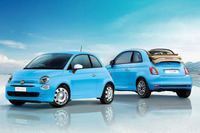 青空をイメージした限定車「フィアット500チエーロブル」発売