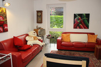 リビングルームの様子。