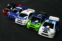 WRCカーのプルバックカーが缶コーヒーの景品に