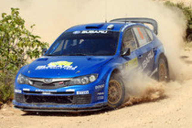 「インプレッサWRC2008」（写真）も展示される予定だ。