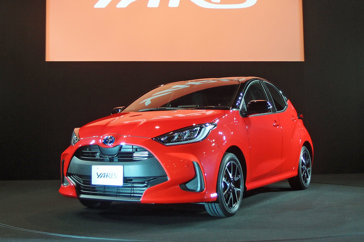 東京モーターショーの開催を前に、2019年10月16日に発表された「トヨタ・ヤリス」。2020年2月中旬に発売予定。