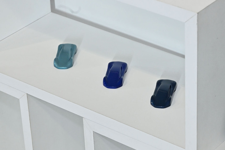 独自のカスタイマイズプログラム「フォーリセリエ」の素材見本。