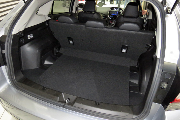 スバル・インプレッサ スポーツ（ラゲッジルーム）