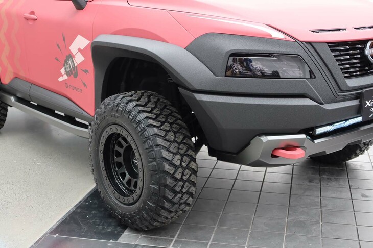 日産エクストレイル クローラー コンセプト（フロントオーバーフェンダー）