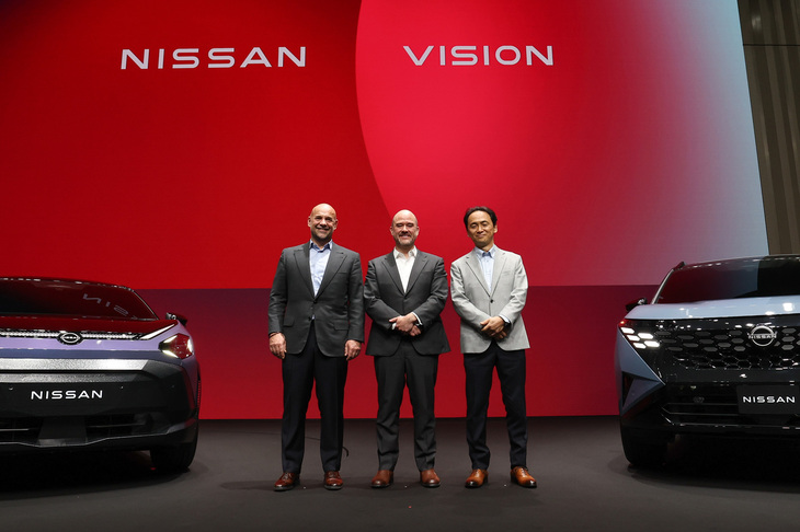 日産自動車の、2026年4月の長期成長戦略発表会より。暗い話が続いていた日産だが、ここにきてようやく、前向きな未来の話が語られるようになってきた。