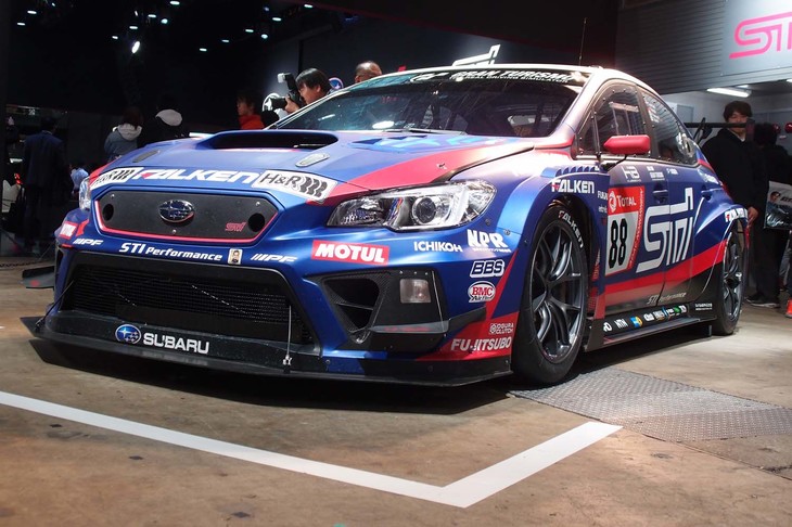 スバルWRX STI（NBR CHALLENGE 2019 SP3Tクラス優勝車）