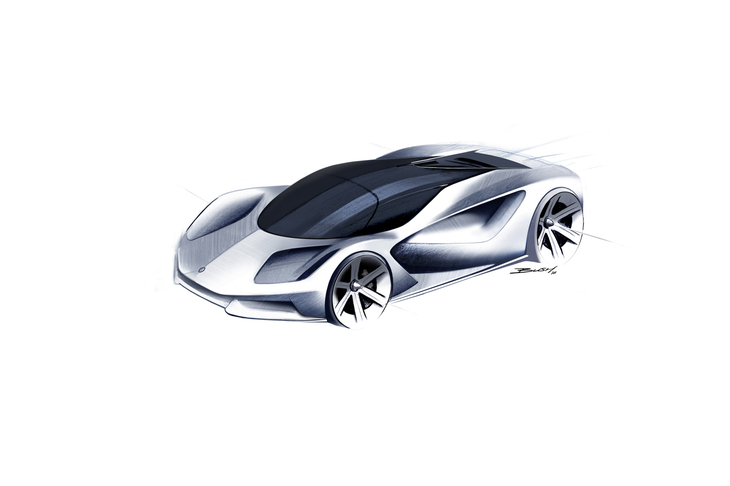 ロータス・エヴァイヤ（デザインスケッチ）