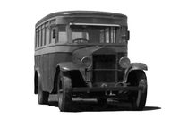 石川島は1927年にウーズレーとの提携を解消するとともに、「スミダ」に商標を改称した。写真は米国車に対抗するべく1929年に市場投入された「スミダM型バス」。