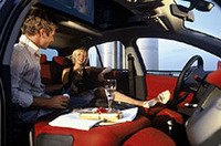 
	「forfour」の内装
	 