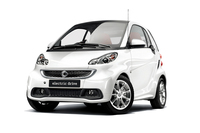 ホワイト系のカラーリングをまとう、「フォーツー エレクトリックドライブ エディションホワイト」。