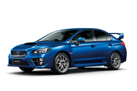 「WRX STI Type S」。ボディカラーはWRブルー・パール。