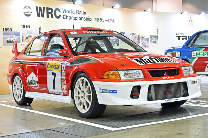 三菱ランサーエボリューションVI モンテカルロラリー総合優勝車両（2001年）