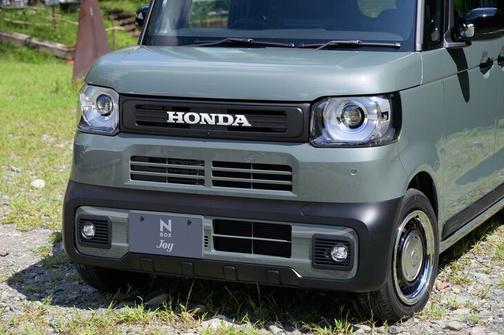 ホンダN-BOXジョイ ターボ 「アクティブフェイスパッケージ」装着車（フロントマスク）