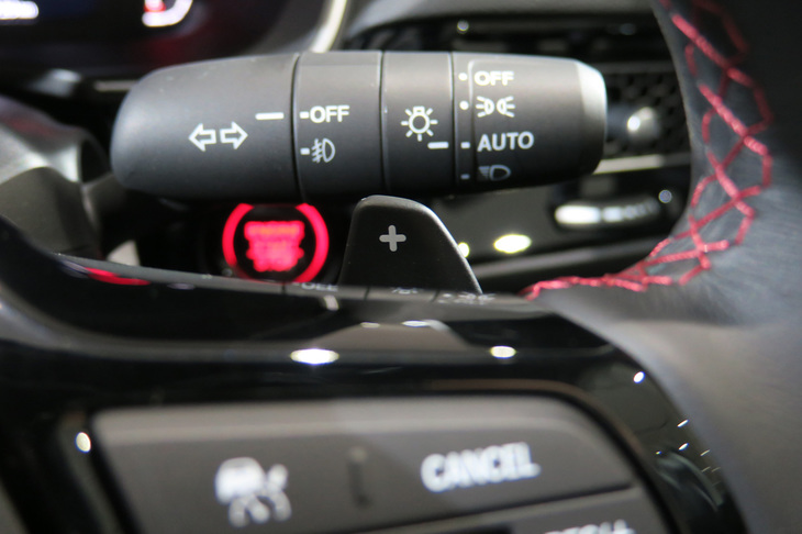 ホンダ・シビックEX（シフトパドル）