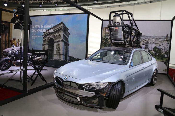 2015年『ミッション：インポッシブル ローグ・ネイション』の撮影に使用された「BMW M3」。