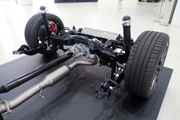 トヨタGRヤリスRZ“ハイパフォーマンス”（リアの足まわり）