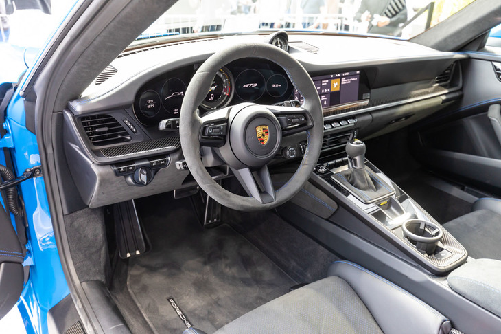 ポルシェ911 GT3（インテリア）