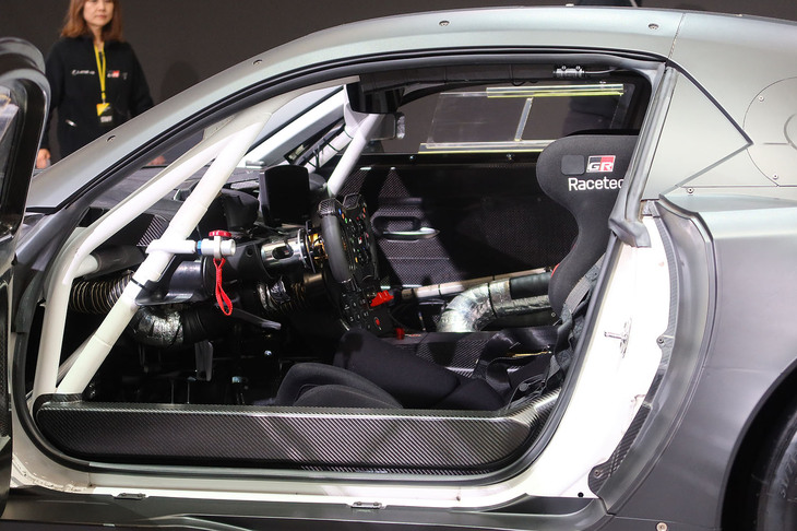 トヨタGR GT3（車内の様子）