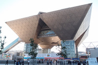 東京モーターショー2019のメイン会場となった東京ビッグサイト。同イベントには130万人のファンが来場したという。